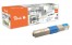 110606 - Peach Toner Cartridge cyan, compatible with OKI 44469706
