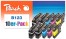 319982 - Peach Pack of 10 Ink Cartridges compatible with Brother LC-123VALBP